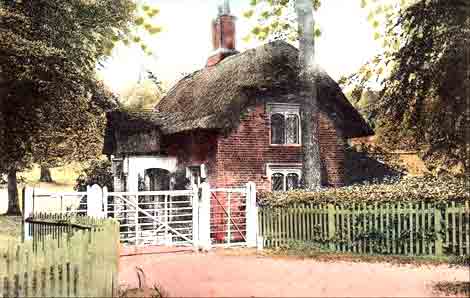 The Holt Street gate lodge in1905