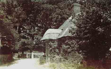 The Frogham lodge viewed from Frogham Street