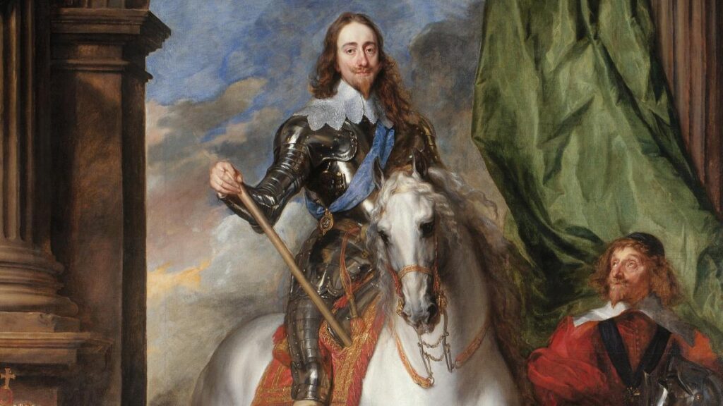 Charles I on Horseback with M. de St Antoine (1633), by Anthony van Dyck