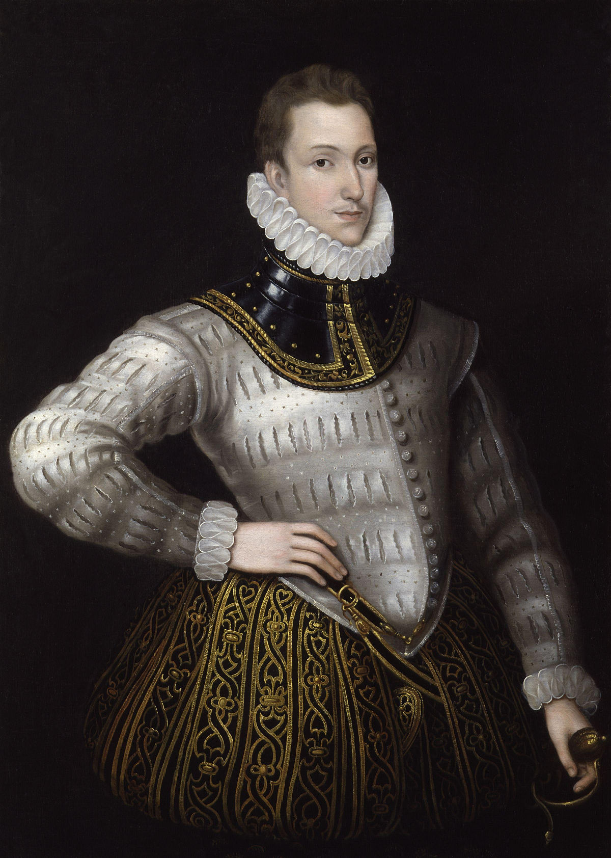 Sir Philip Sidney, the renowned Elizabethan poet, courtier, scholar, and soldier.
