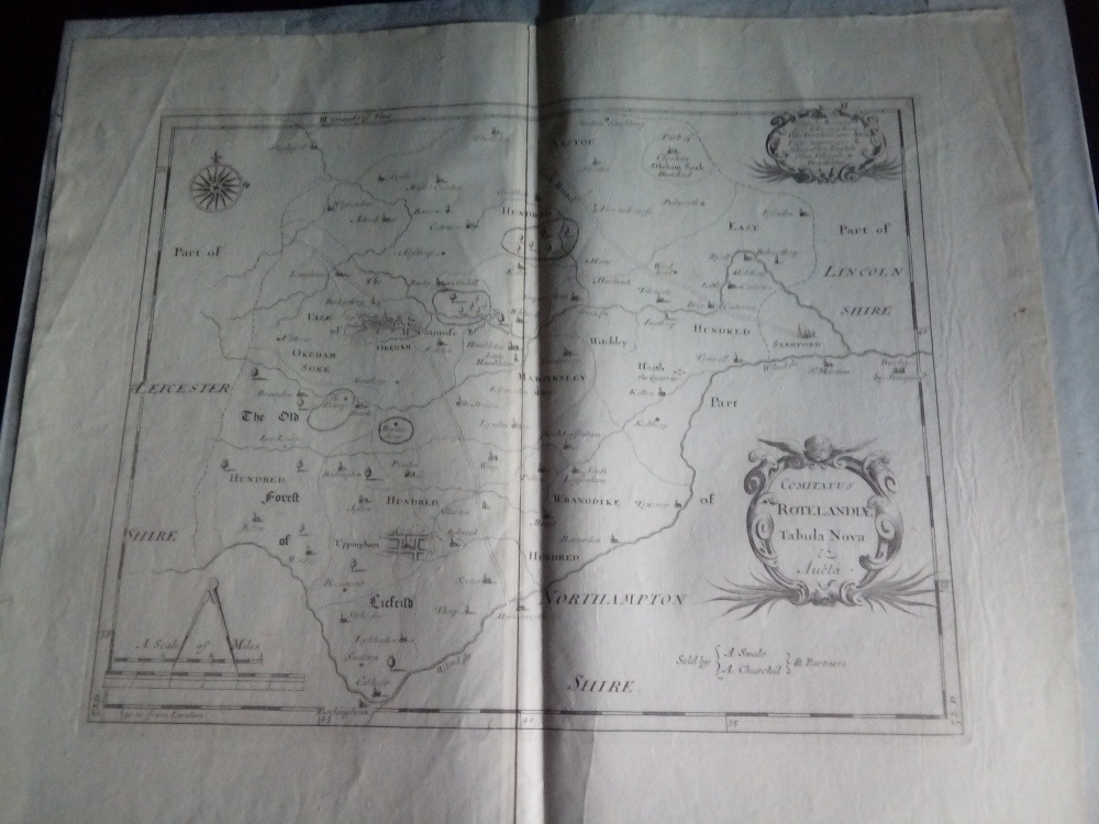 Rutland by Robert Morden for Camden's Britannia, 1722.
£45