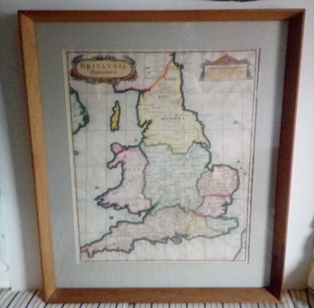 Britannia Saxonica by Robert Morden