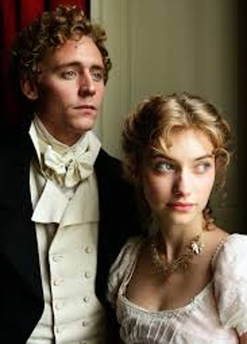 Tom Hiddleston as J.P.P and Imogen Poots as Fanny Knight