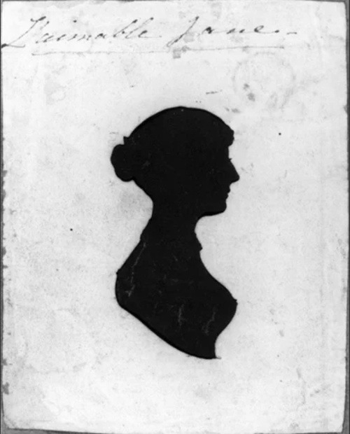 L'aimable Jane, a silhouette of Jane Austen,  circa 1800-1815.
